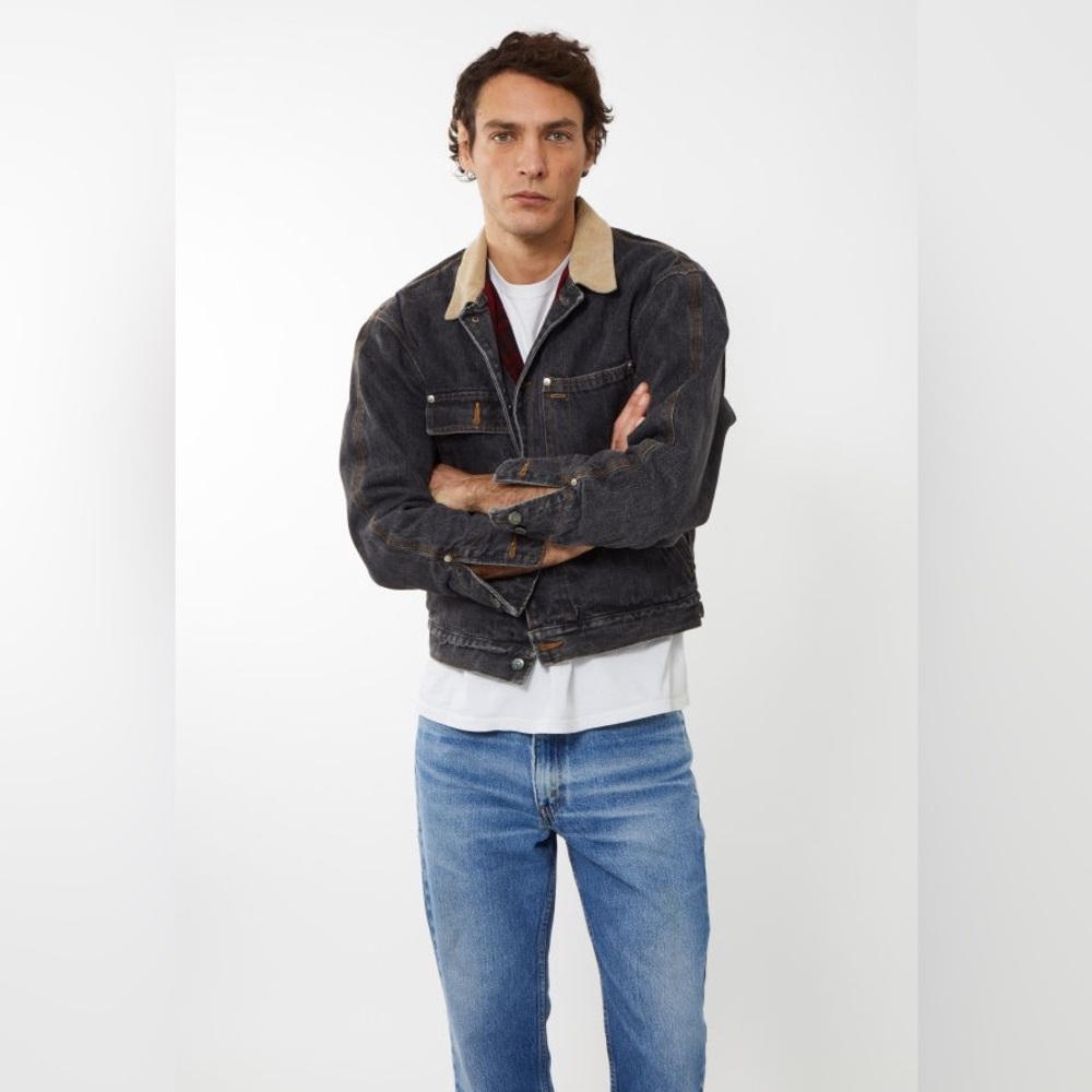 RARE• Vintage 90’s Ralph Lauren Denim Flannel-Lined Jacket